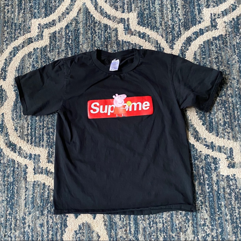 Supreme Peppa Pig Short Sleeve T Shirt Sz XS GUC